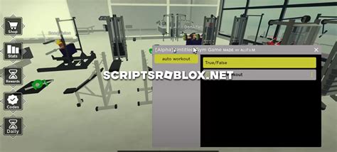 untitled gym game script